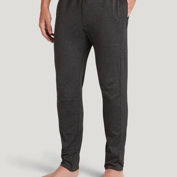 (NEW) Jockey Men's Active Pants Jogger Charcoal, Size M - Picture 2 of 9